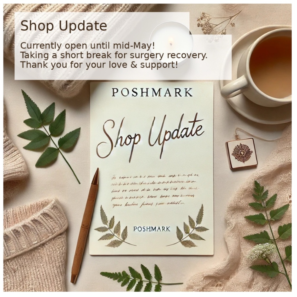 SHOP UPDATE 04/21/2025